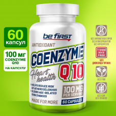 Be First Coenzyme Q10 100 mg, 60 капсул 