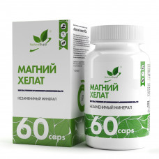 NaturalSupp Magnesium chelate 60 капс