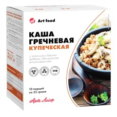 Каша Купеческая с телятиной и белыми грибами